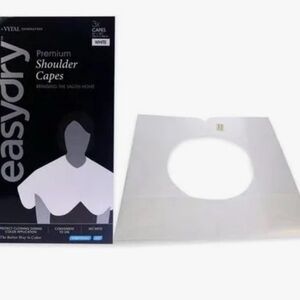 NIB EasyDry Premium Shoulder Capes. 3 boxes - qty 9 in total